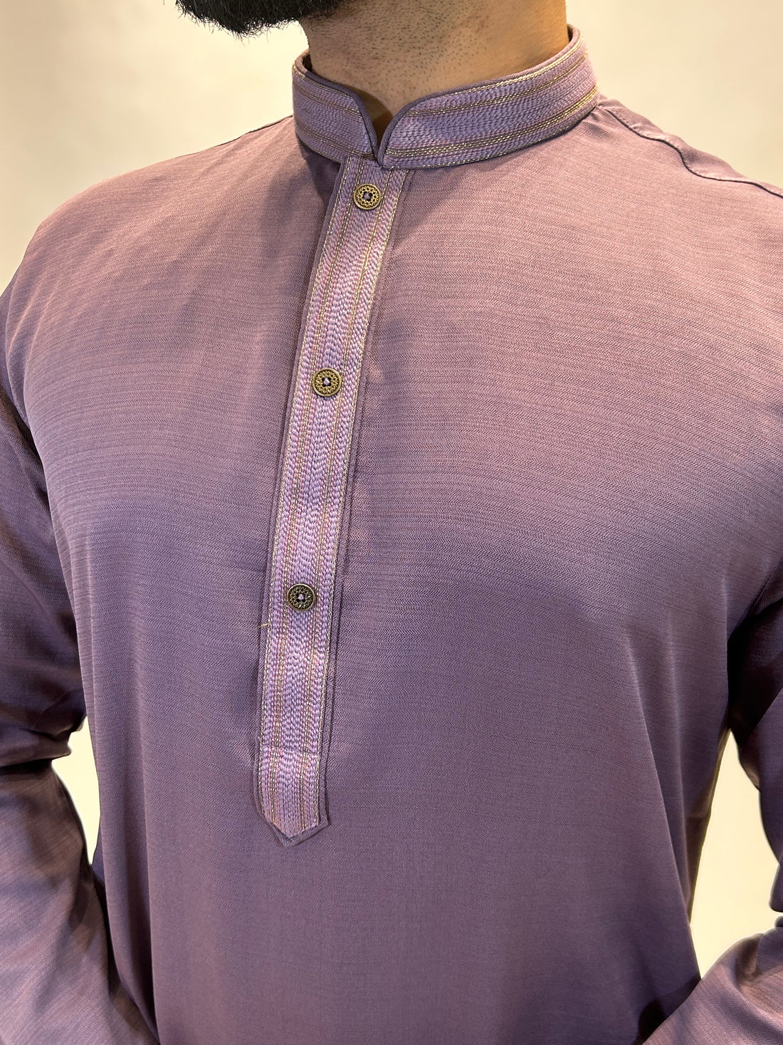 Dusty Purple Classic Kurta Set