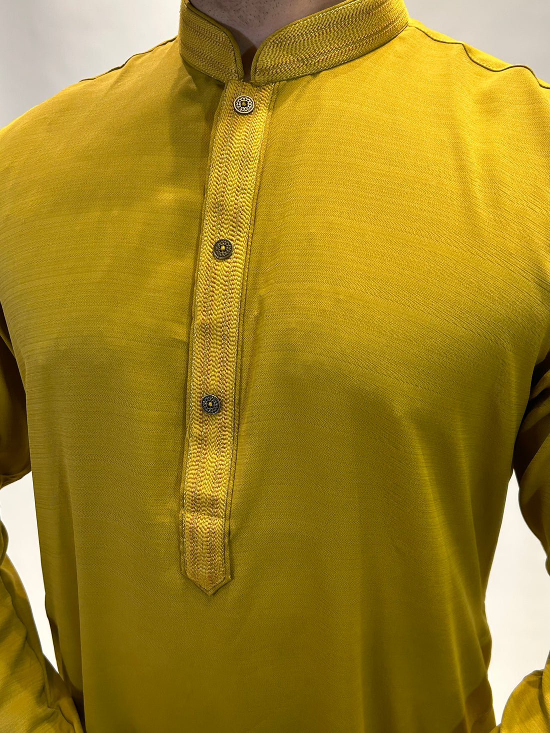 Mustard Yellow Classic Kurta Set