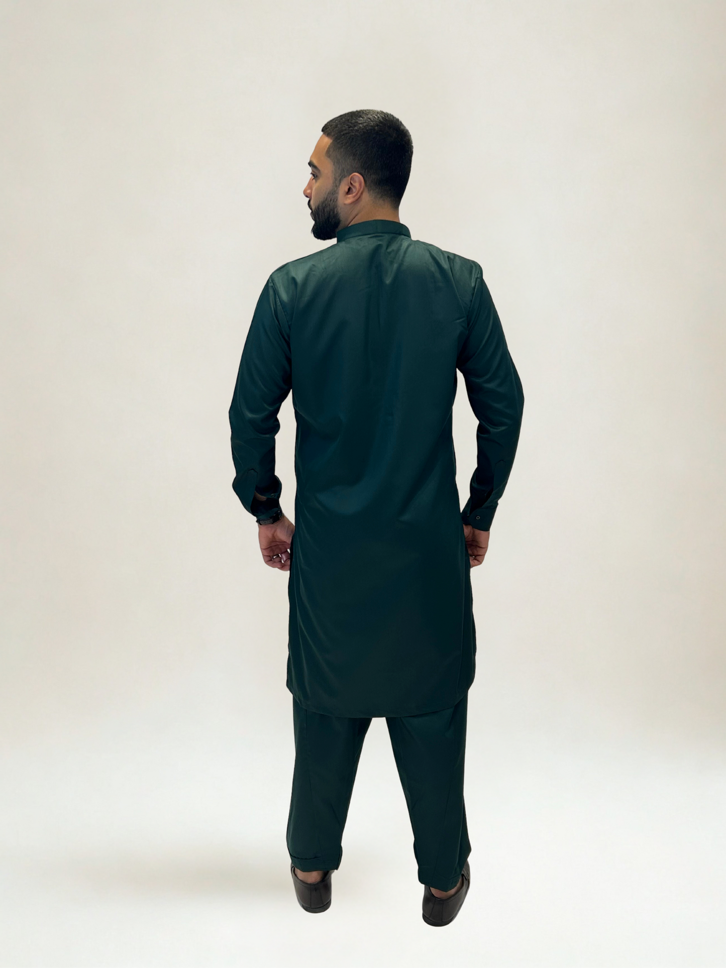 Green Kurta Shalwar Set