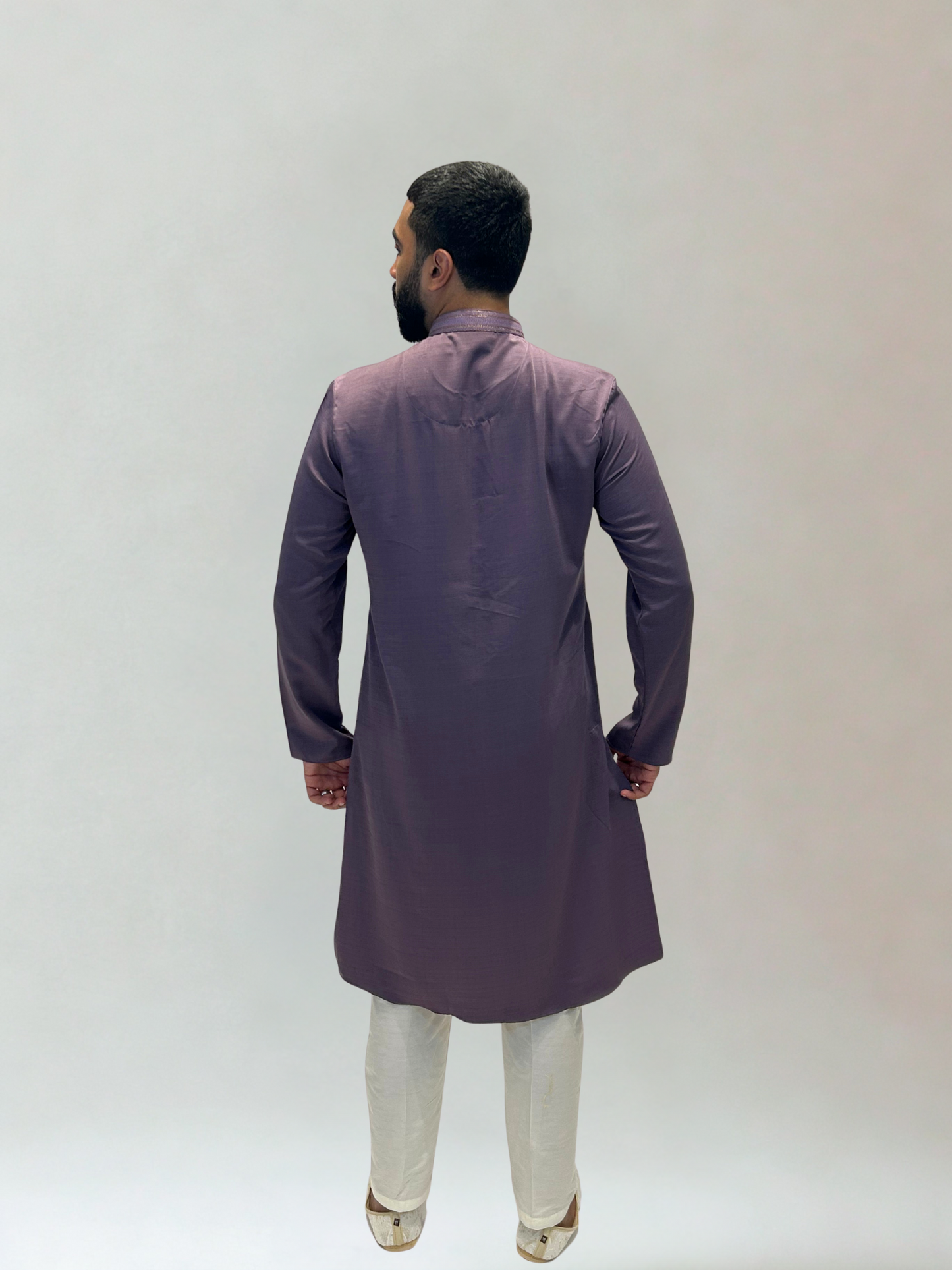 Dusty Purple Classic Kurta Set
